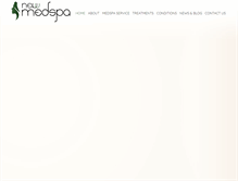 Tablet Screenshot of newumedspa.com